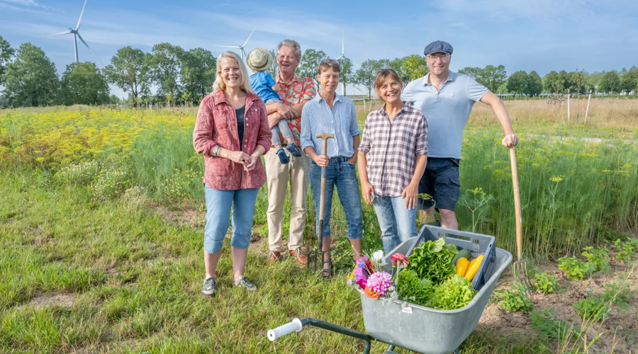Voedseltuin samen werken